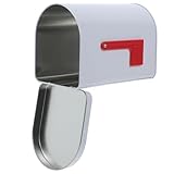 Materiale: realizzato in lamiera stagnata, è resistente, garantendo che rimanga durevole nel tempo, cassette postali, cassette postali residenziali