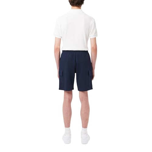 Image of Lacoste Men's Cotton Fleece Cargo Shorts