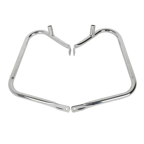 osłony zderzaka Gmoli Motocyklowych Osłony motocyklowe pasujące do Harley Touring Street Glide Road King Electra Glide Road Glide FLHT FLHR FLTR 1997-2013 2012(Chrome)