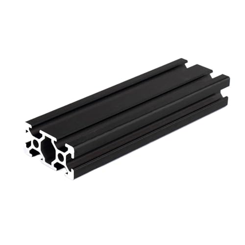 Profilé en aluminium fente en T 2040 noir 700mm pour bureau de simracing