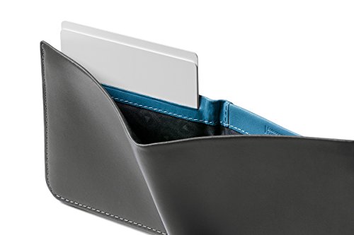 Image of Bellroy Charcoal Leather Men's RFID Wallet (WHSD-CHA-301)