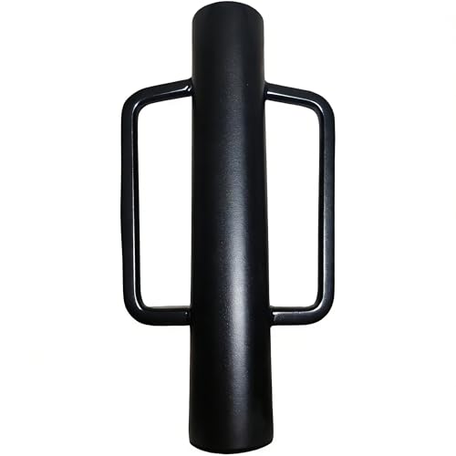 MTB Garden 1Pack 16 Inch Black Fence Post Driver with Handle 18 LB Steel T Post Pounder Portable