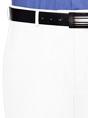 RGM Mens Slim fit Dress Pants Flat-Front - Modern Formal Business Wrinkle Free No Iron2