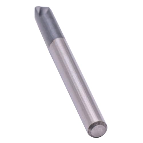 Image of BestParts 5pcs High Performance Solid Carbide End Mill, Chamfer Mill - Single End - AlTiN Coated, 2 Flute, 90 Chamfer Angle, 3 /16 inch Cutting Diameter, 3 /16 inch Shank Diameter, 2 inch Overall Length