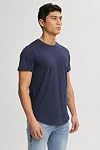 Kuwalla Tee Men's Eazy Scoop T-Shirt – Classic Cotton-Blend Lightweight Tee, Everyday Essential