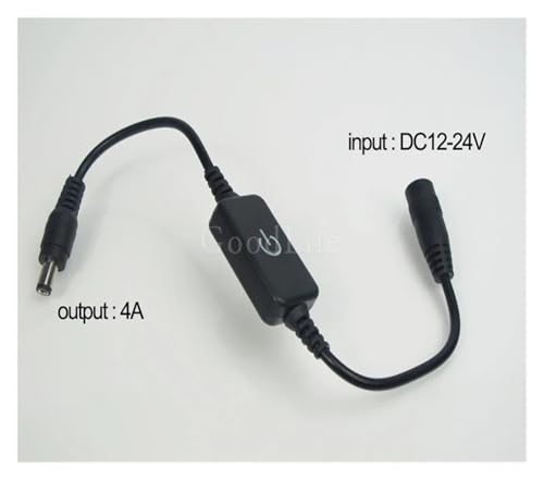Variateur LED tactile DC 12V 24V pour ruban monochrome - 5