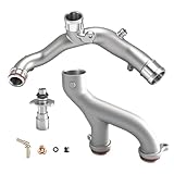 Riyhch Engine Coolant Outlet Pipes Kit fit for Jaguar, for Land Rover, for Range Rover Sport LR4 3.0L V6/5.0L V8, OE LR092992 LR028136 LR049990