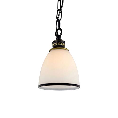 Lampe suspendue pour chambre à coucher américaine et luminaire de pavage cosy