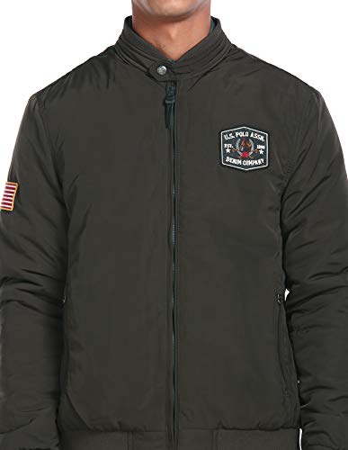Image of U.S. POLO ASSN. Men's Polyester Standard Length Regular Jacket
