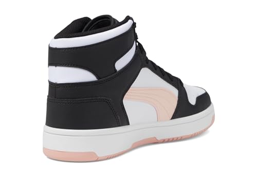 Image of PUMA Rebound Layup Synthetic Leather Puma Black /Rose Dust /Puma White 6.5 B (M)