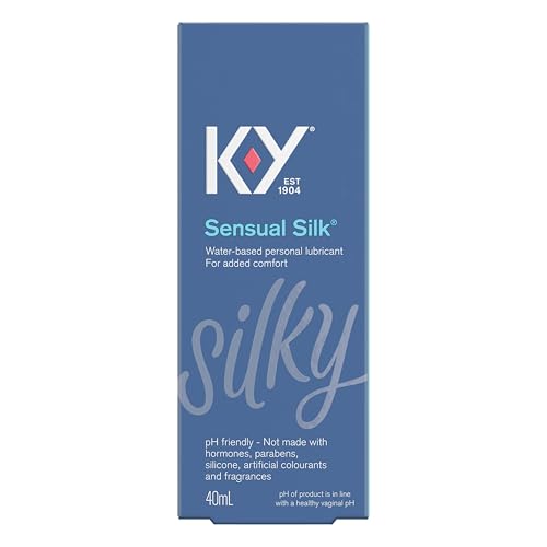 K-Y Sensual Silk, Vaginal Lube Moisturizer and Personal Lubricant...