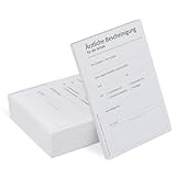Schulbescheinigung für Ärzte, 5 Blöcke, je 50 Blatt, A6, für Ihren Praxisdrucker oder zur Handbeschriftung