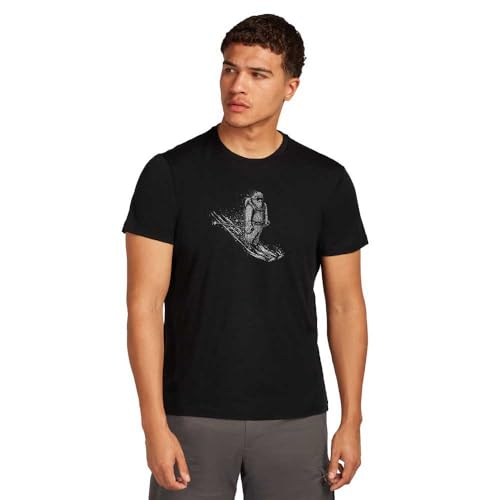 Icebreaker Men's Merino 150 Tech Lite Short Sleeve Tee Skiing Yeti