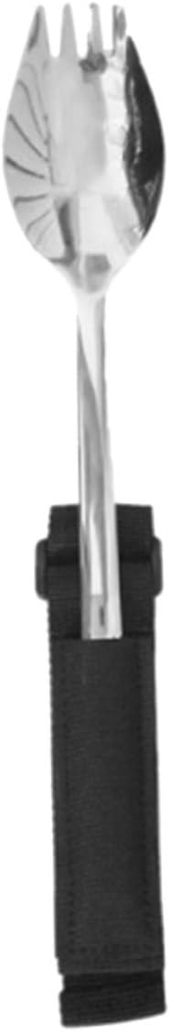 Adaptive Spork for Adults with Tremors Stainless Steel Nylon