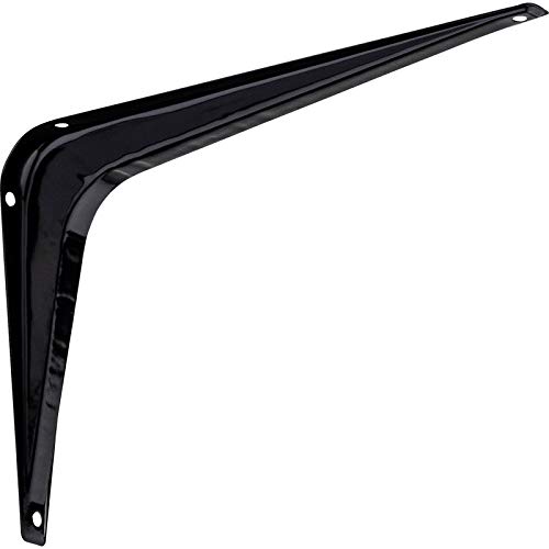 Équerre de support UTLTY Noir 15,2 x 20,3 cm pour étagère murale