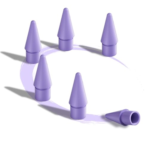 Puntas de repuesto para Apple Pencil coincidencia exacta Apple Pencil Pro 2 1 USB-C morado x6