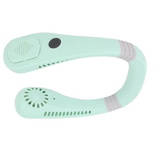 Image of Drumstone (𝐒𝐩𝐞𝐜𝐢𝐚𝐥 𝟏𝟓 𝐘𝐞𝐚𝐫𝐬 𝐖𝐚𝐫𝐫𝐚𝐧𝐭𝐲 Hands-Free Portable Neck Fan with Cooling Plate, USB Rechargeable Wearable Personal Fan for Outdoor Travel, Commuting, Workout, Summer