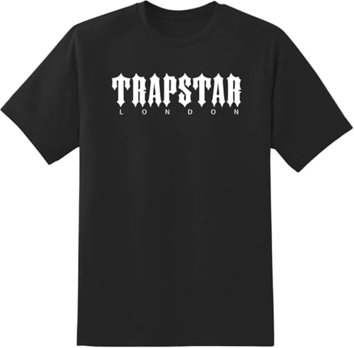 KTOPMC Trapstar T Tshirts Camisetas y Tops Londonens Grime Unisex Logo(Medium)