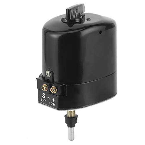 Miniatura 7 de Motor de limpiaparabrisas de 12 V 01287358 Accesorio de repuesto para tractor (negro)