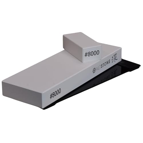 ALTSTONE 「深 FUKAMI」 【滑かな研ぎ味】 包丁研ぎ 超仕上げ 砥石 8000番 セラミック砥石 名倉砥石 すべり止めマット付き 日本製 (超仕上げ砥 #8000) ALTSTONE 「深 FUKAMI」 【滑かな研ぎ味】 包丁研ぎ 超仕上げ 砥石 8000番 セラミック砥石 名倉砥石 すべり止めマット付き 日本製 (超仕上げ砥 #8000)