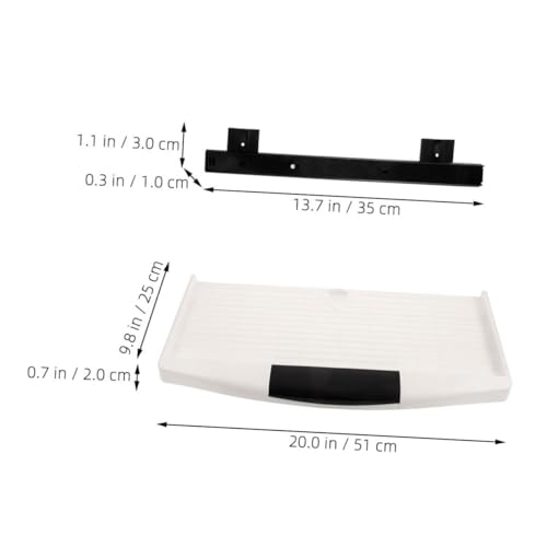 Support clavier ergonomique pour éliminer le désordre sur le bureau - 3
