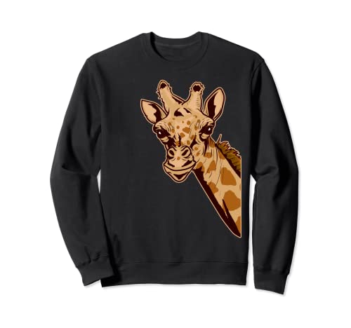 Zoo Giraffe Animal - Regalo Safari Zookeeper della savana Felpa