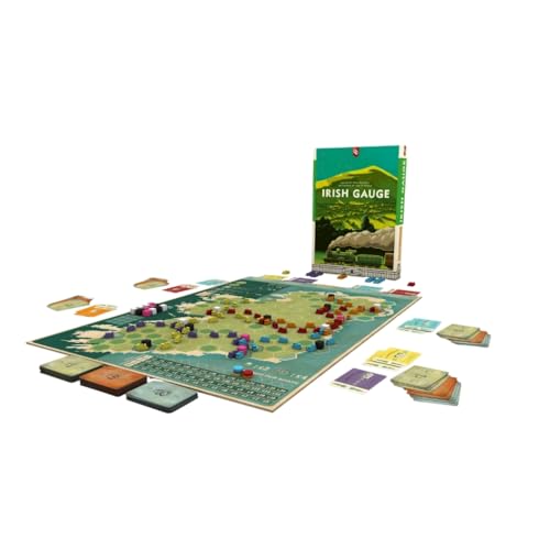 Juego de mesa Irish Gauge estrategia para 3-5 jugadores miniatura 3