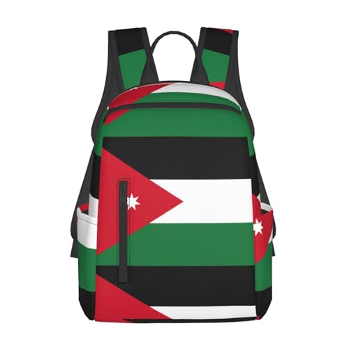 Sac à dos drapeau jordanien léger pour soulager votre dos au travail