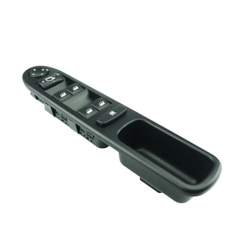Interrupteur lève-vitre pour 307 2000-2014 bouton de commande électrique noir