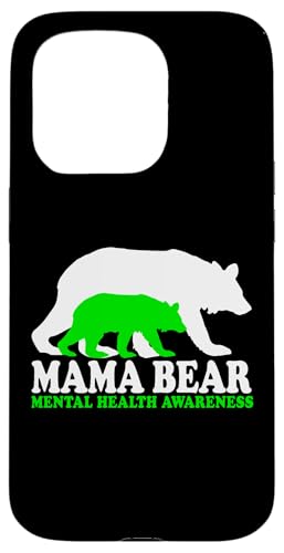 Mama Bear Mental Health Awareness Mom Mental Health Gifts �X�}�z�P�[�X iPhone 15 Pro �p