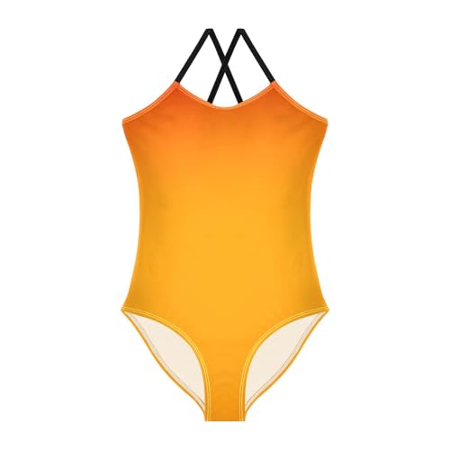 Orange Toddler Swimsuit Girl Toddler Bathing Suit Girl Swim Suits for Girls Beach Girls' Swimwear 4T