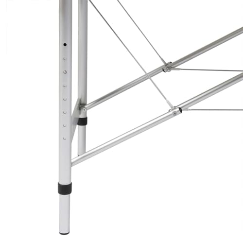 Genérico Mesa Camilla de Masaje de Aluminio Plegable de Tres cuerpos Negros,Salud y Belleza,Cuidado Personal,Masaje y relajación,Mesas de masaje-110092
