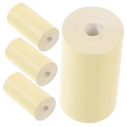 NUOLUX 4ロール 熱感紙ロール 巻 高耐久印刷用紙 キャッシュレジスター対応 ホーム オフィス 店舗向け