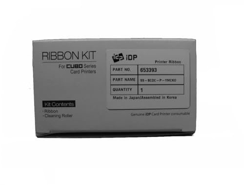 Ribbon Color IDP 653393 com 250 Impressões Para Impressoras CUBO1, CUBO2 e CUBO3
