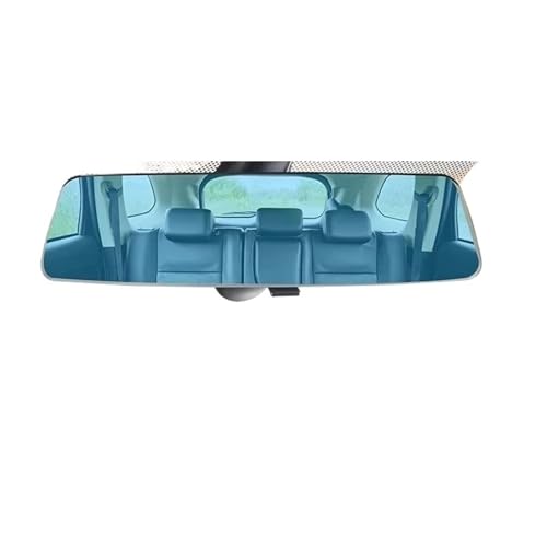 Espejo retrovisor interior gran angular con cristal micro curvo 2.5D para coche 2