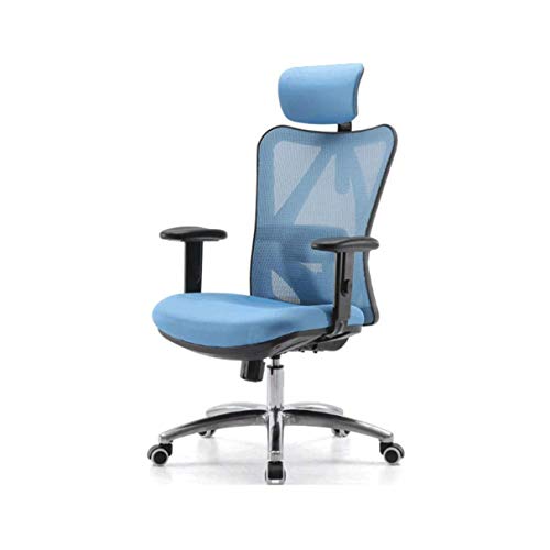 Chaise informatique de bureau ergonomique pivotante mesh réglable executive YZCIS 3 Pack