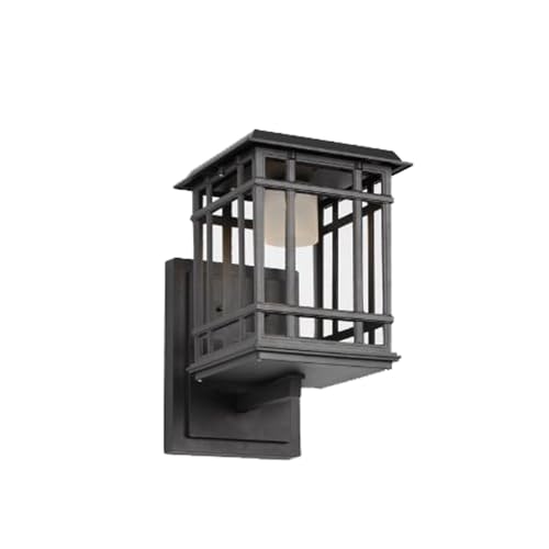 Applique murale solaire 5W et luminaire à lumière chaude moderne pour façade