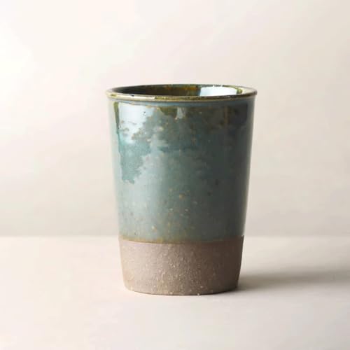 Tasse café latte de bureau en grès véritable pour savourer votre lait chaud