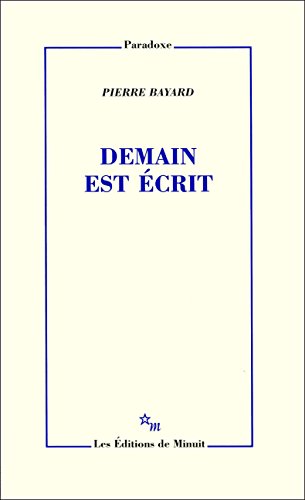 Demain est écrit (Paradoxe) (French Edition)
