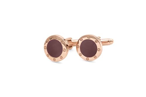 ルイファグラン カフス カフスボタン メンズ アクセサリー ギフト プレゼント おしゃれ ブランド 誕生日 結婚式 記念日 スーツ メンズ フォーマル アンペリアル ローズゴールド ボルドー
