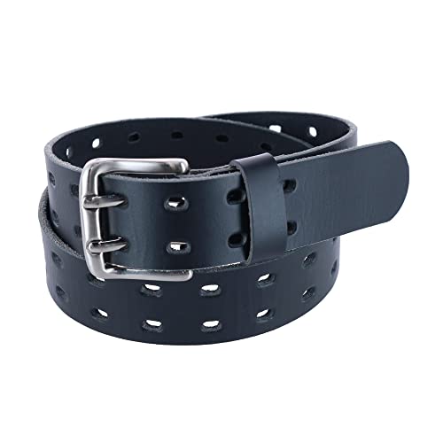 Toneka Men's Double Hole Bridle Belt