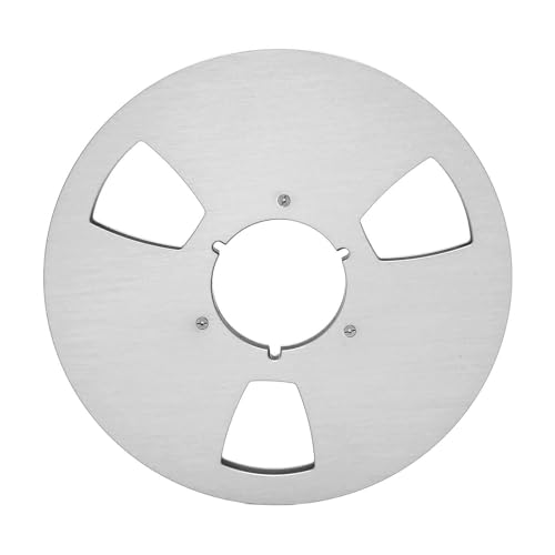 Bobine ouverte en aluminium avec vis en acier pour rubans de 6,35 mm