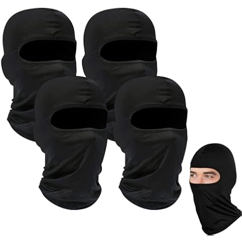 4 PCS Zovator Balaclava Face Masks for Outdoors Cover