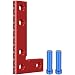 Mini Small Square Center Finder Tool, Aluminum Alloy Mini Square Ruler, Precise 90Â° Marking Center Finder Right Angle Edge Marking Tool, Portable Woodworking Scriber Measuring Ruler (Metric)