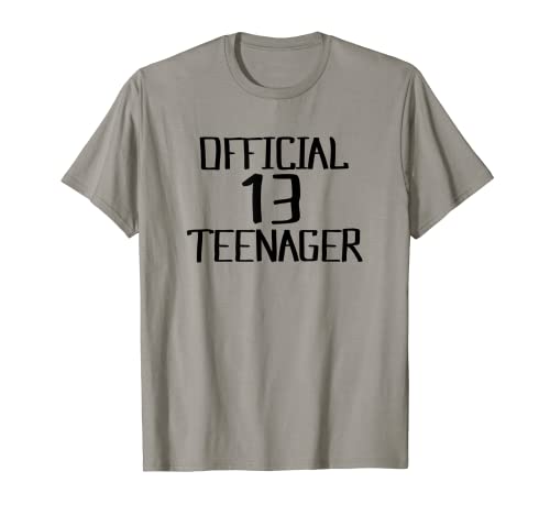 Camiseta oficial de 13 cumpleaños de 13 años para niño Camiseta