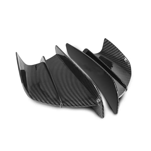 �ɓK������X�Y�L�p�� GSX-R1000 GSX-R750 GSXR 600 �E�C���O���b�g�t�F�A�����O��̓E�C���O�f�B�t���N�^�[�X�|�C���[ GSX-S1000 GSX250R GSX-R125 ���A�X�|�C���[(Glossy Carbon Fiber)