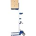 Global Industrial Lightweight Hand Operated Lift Truck with Straddle Legs, 400 Lb. Capacity, 120