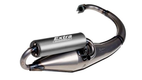 MBK GIANNELLI MARMITTA SCOOTER EXTRA V2 MBK BOOSTER R50 SPECIAL-N.G.-SPIRIT YAMAHA BW\'S ORIGINAL N.G. OMOLOGATACEE E13 0239 - SIL.ALLUM.ANOD.