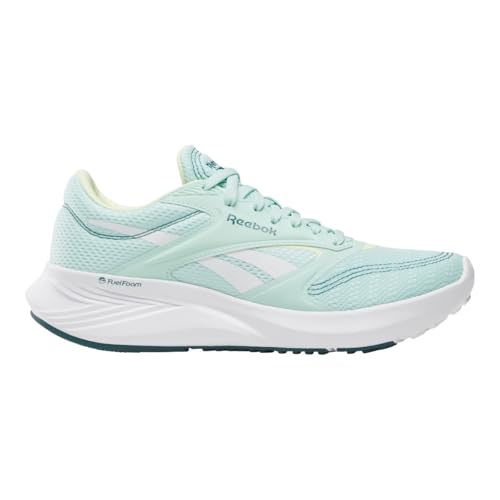 Reebok ENERGEN Tech 2, Scarpe da Ginnastica Donna, Glitch Aqua/Yellow Haze/Retro Teal, 38.5 EU