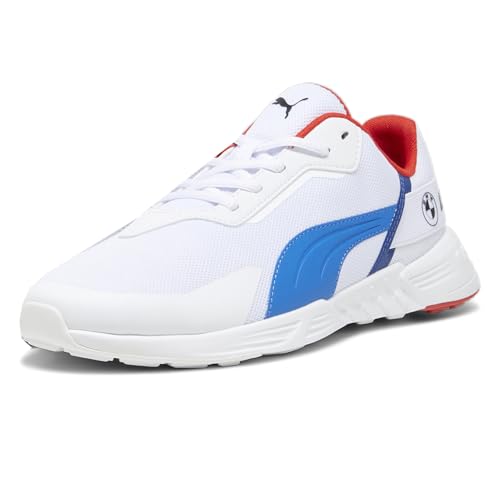 PUMA Mens BMW MMS Tiburion Logo Lace Up Sneakers Shoes Casual - White2